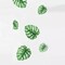 Green Wall Stickers Tropical Monstera Leaves Removable PVC Living Room Home